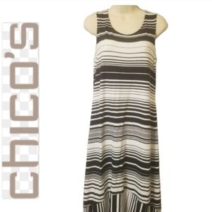 Great Chico's Midi Dress(4= Chico's 0)⚘️